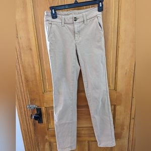 American eagle stretch skinny khaki 0